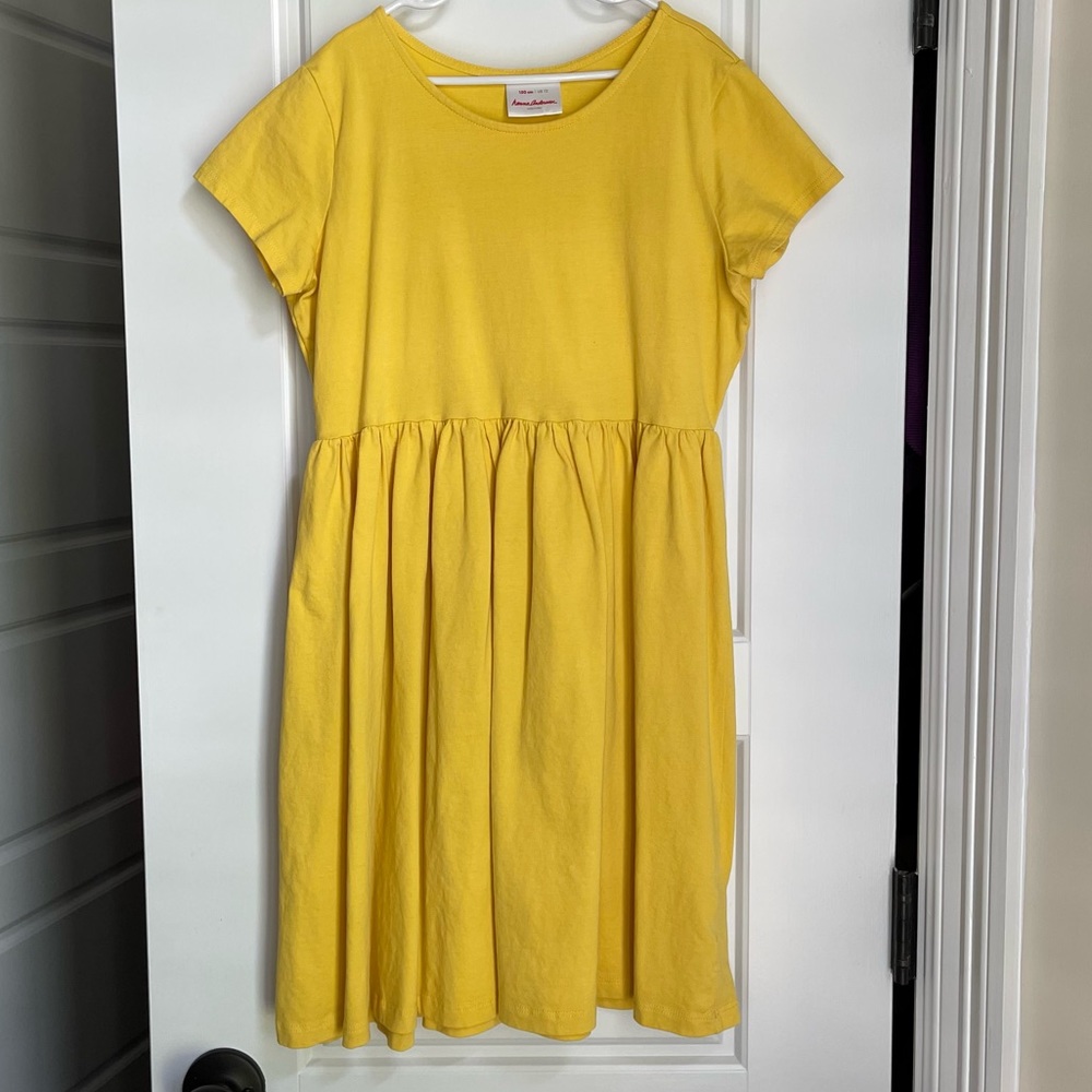 Yellow Hanna Andersson Dress Size 150 (12) EUC